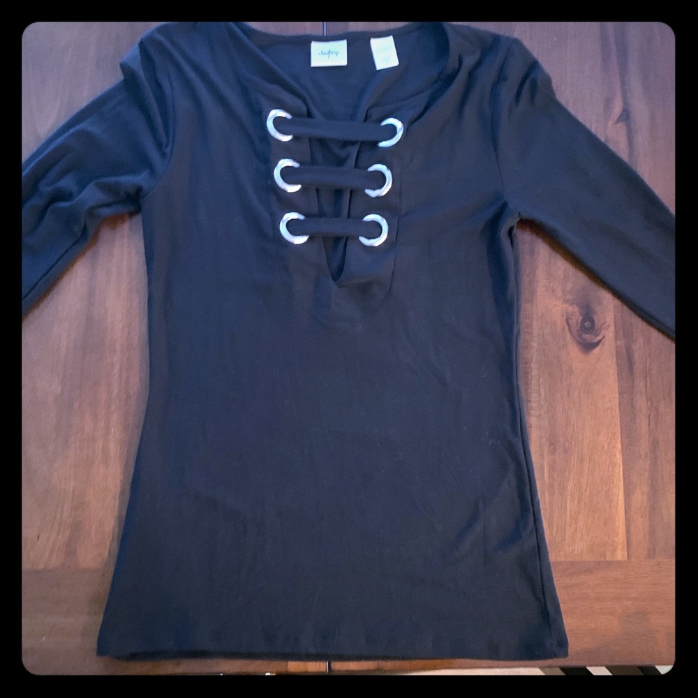 Lace up fitted top from Buckle !
